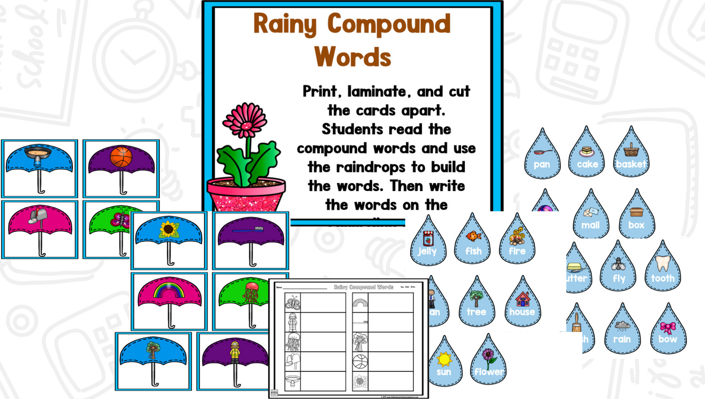 Puddle Jumper: Spring Math and Literacy Centers