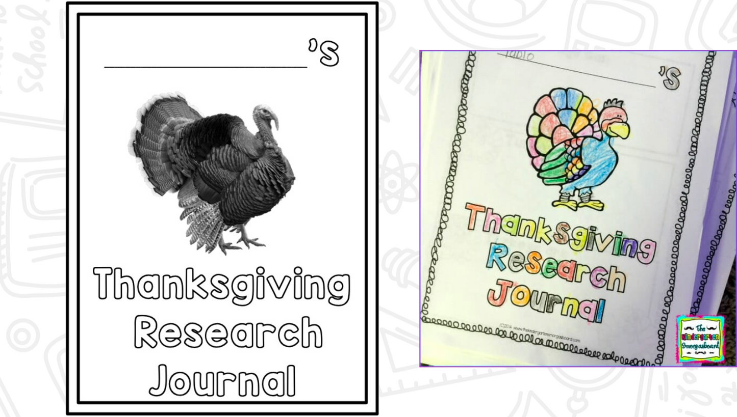 Thanksgiving: A Research and Writing Project PLUS Centers!