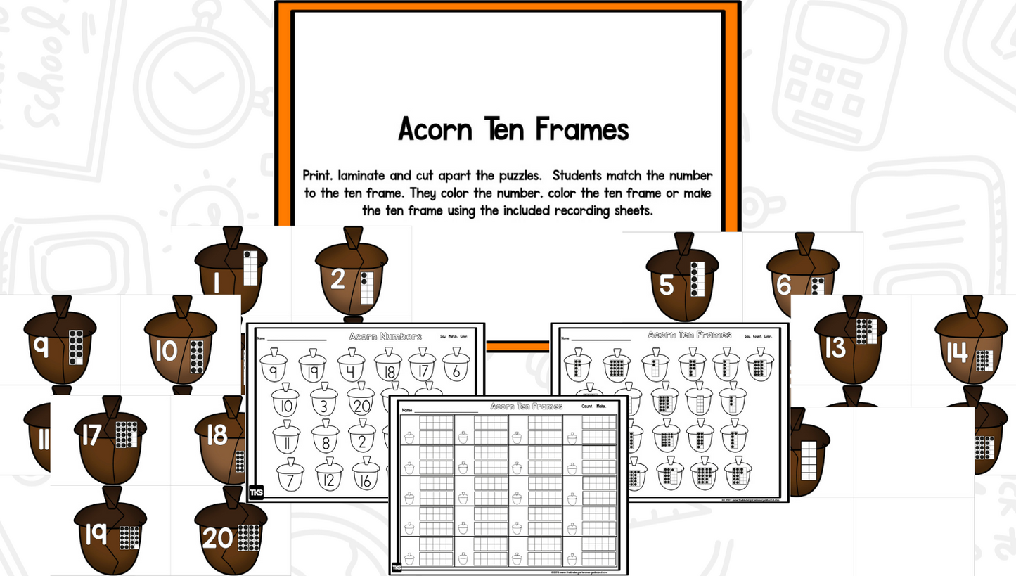 Acorn Learning: Letters, Sounds, Numbers, and Counting
