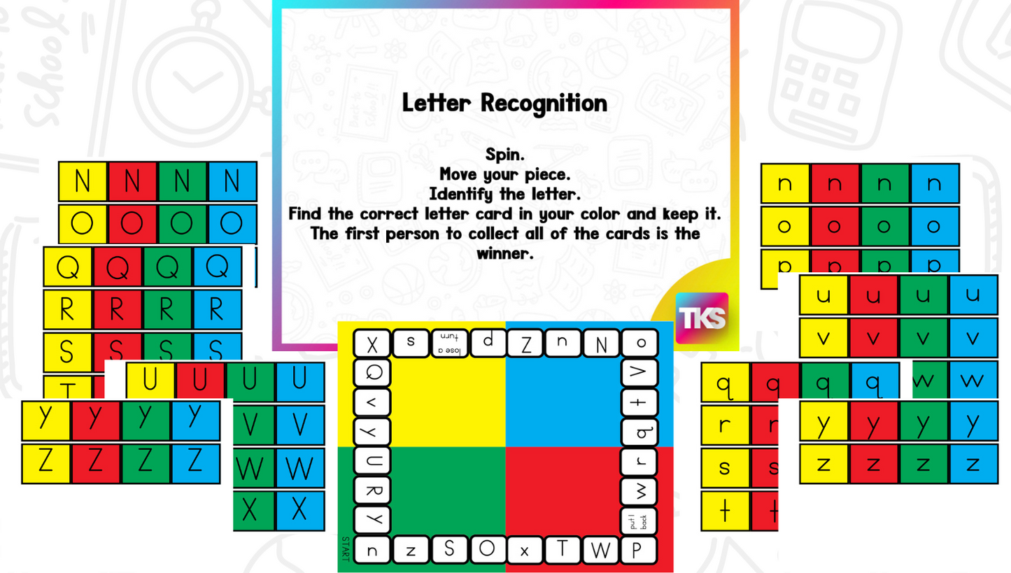 Game It Up! Letters & Sounds