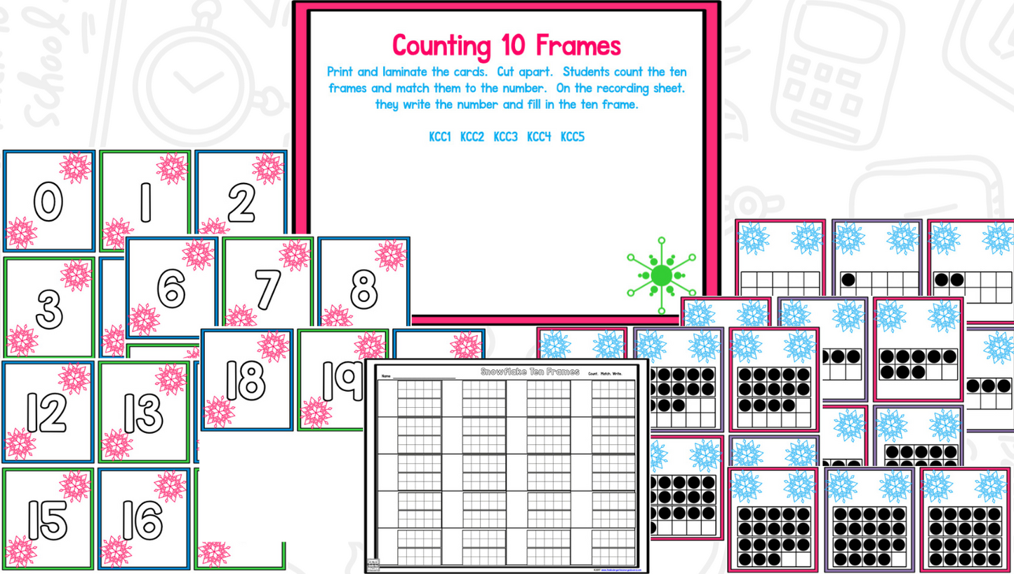 Snow! A Winter Math and Literacy Unit