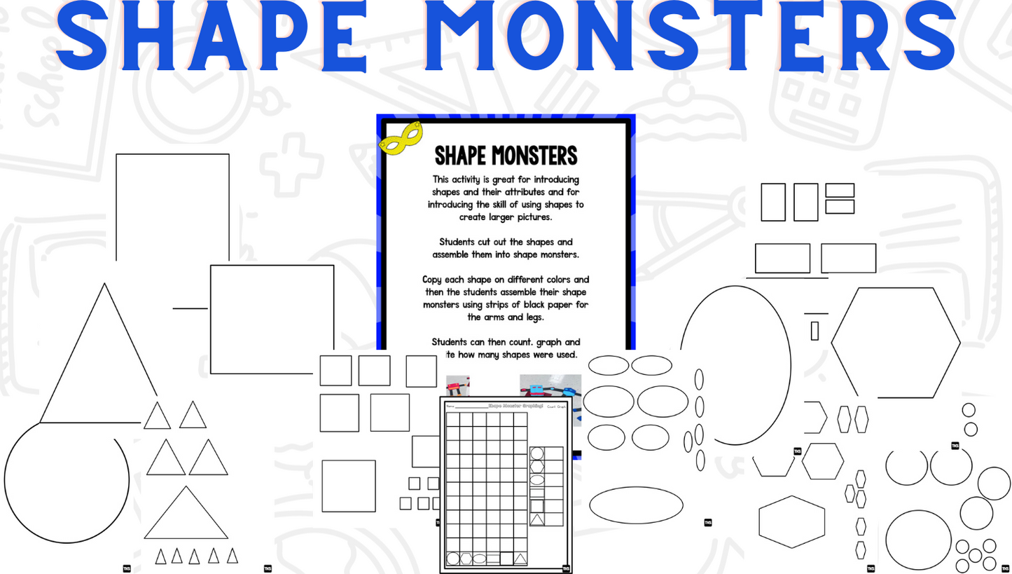 Shapes Bootcamp: A 2D and 3D Shapes Unit (Superhero Theme)