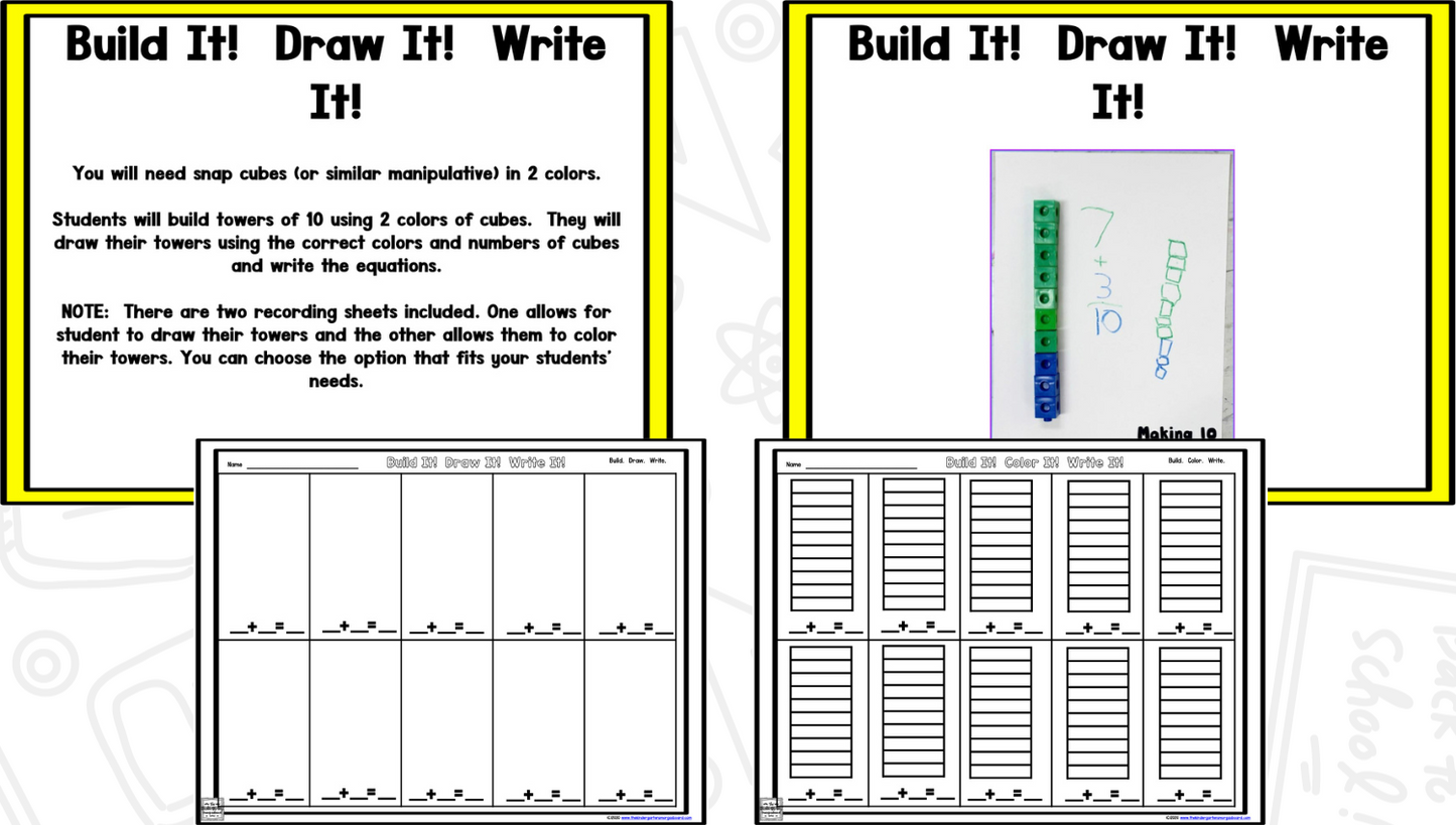 Math It Up! Making 10