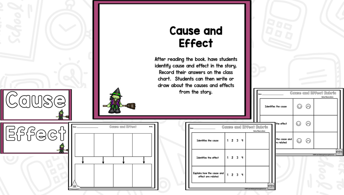 Room On The Broom Unit--Sequencing, Writing, And Activities