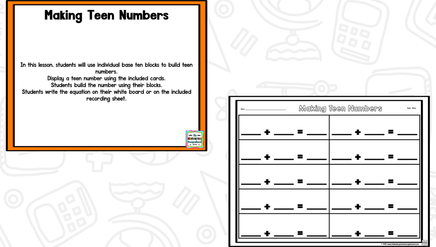 Math It Up! Teen Numbers