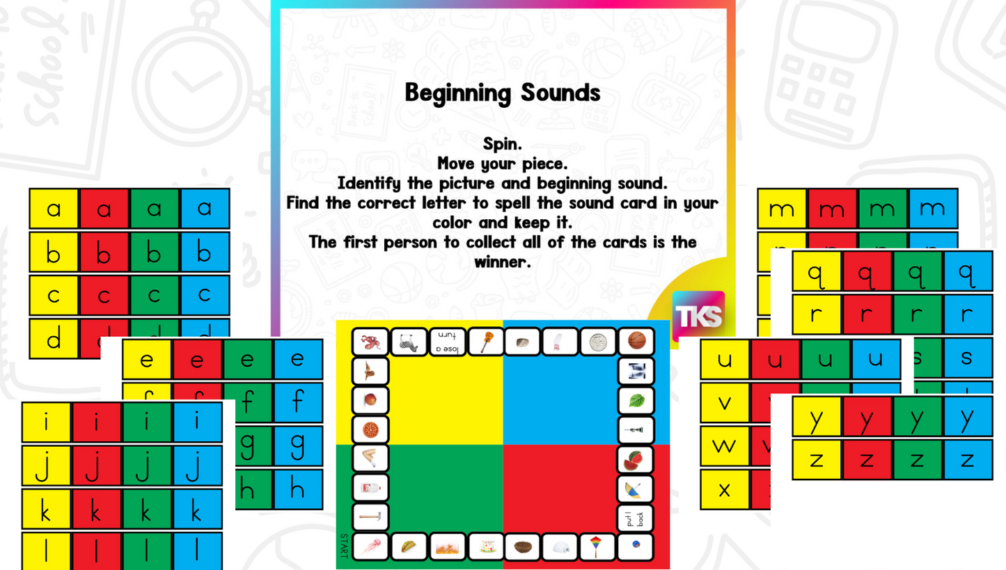 Game It Up! Letters & Sounds