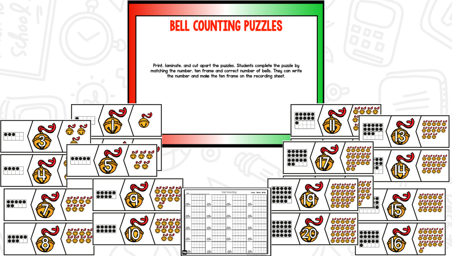 Polar Express Bundle - Comprehension Lessons, Activities, PLUS Center Activities Kindergarten