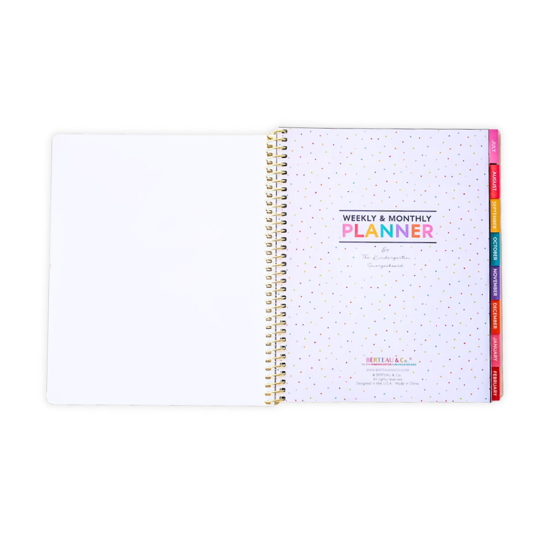 School Days Weekly Everyone Planner™ by BERTEAU & Co.