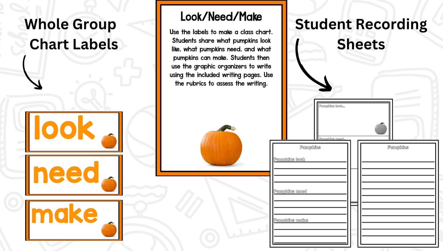 All About Pumpkins: Science And Pumpkin Activities