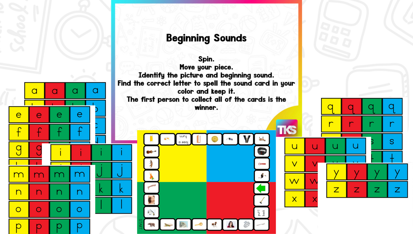 Game It Up! Letters & Sounds