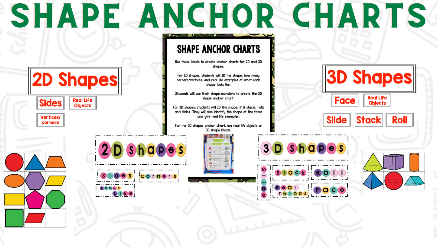 Shapes Bootcamp: A 2D and 3D Shapes Unit (Army Theme)