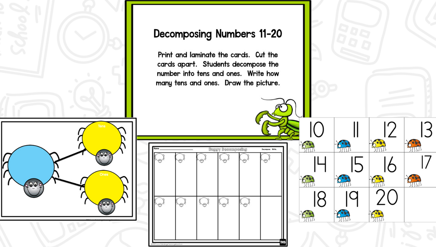 Bugging You to Learn: Bugs Math and Literacy Centers