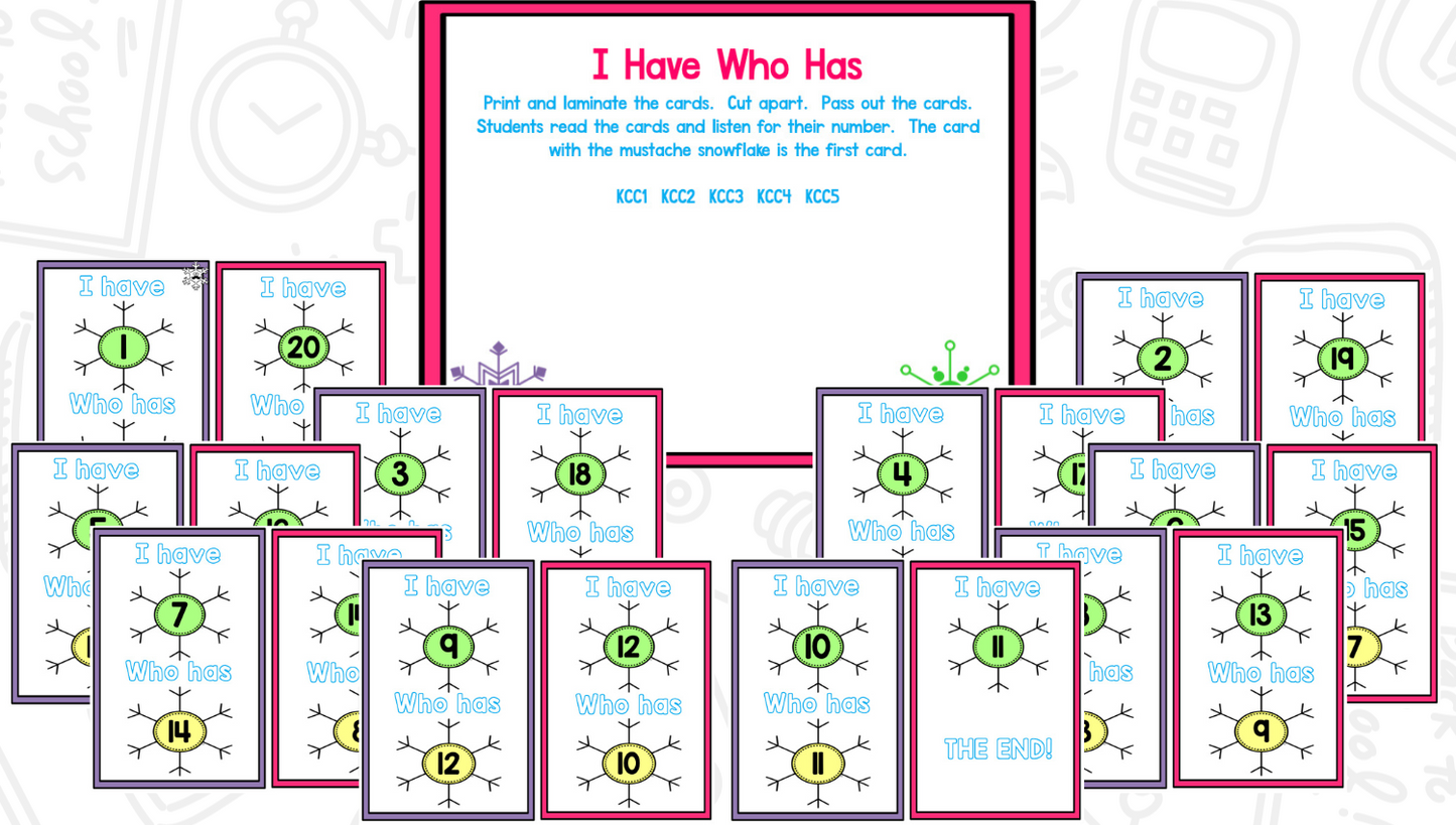 Snow! A Winter Math and Literacy Unit
