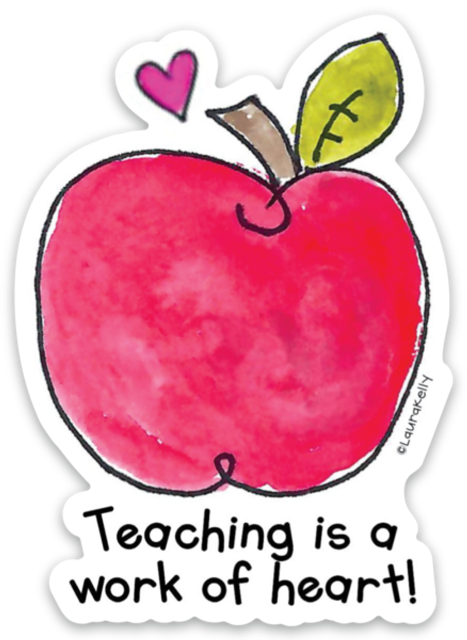 Teacher Sticker Set by Laura Kelly