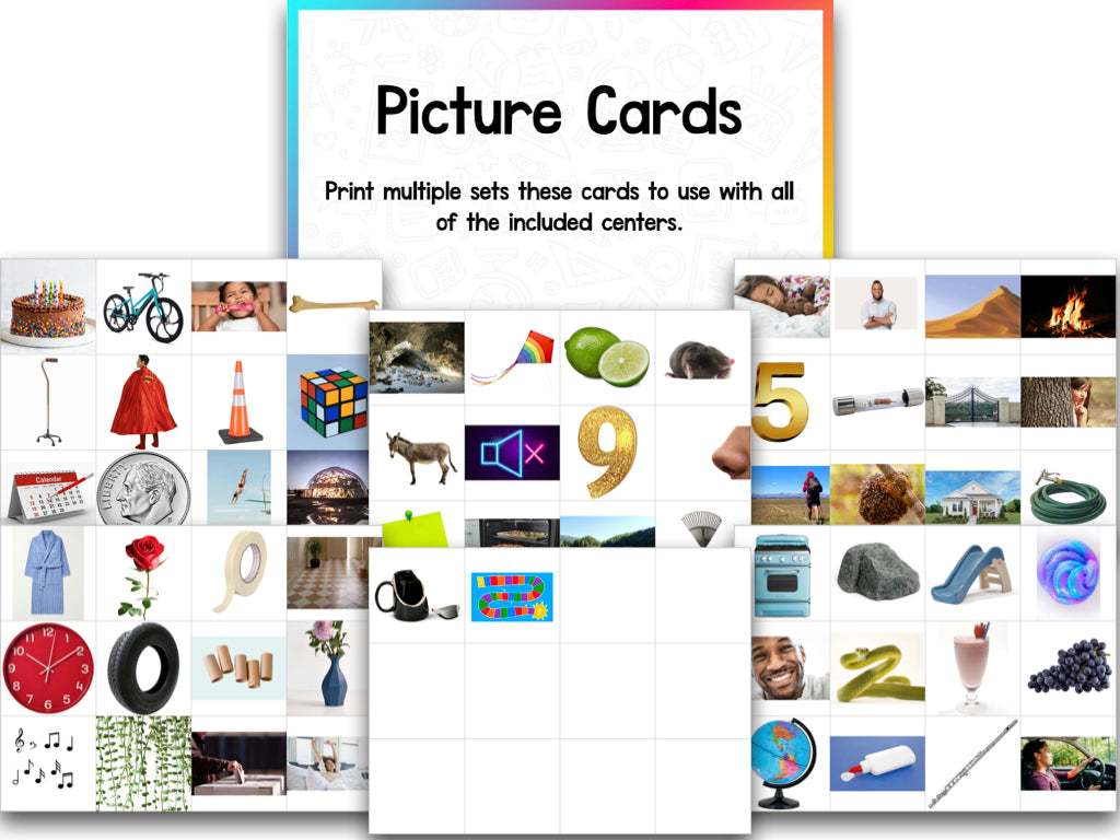 CVC-E Word Centers
