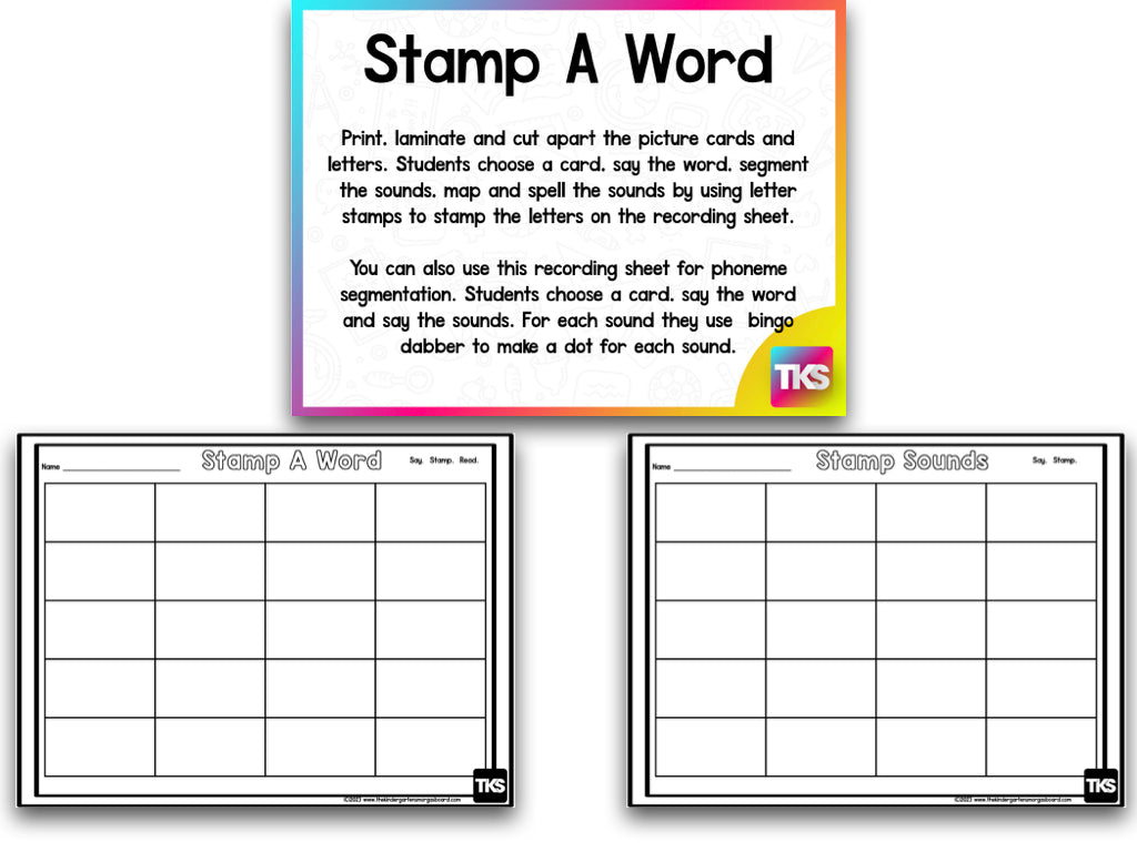 CVC-E Word Centers