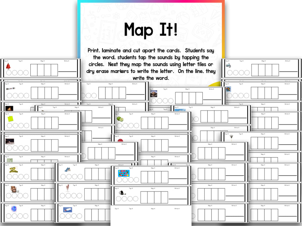 CVC-E Word Centers