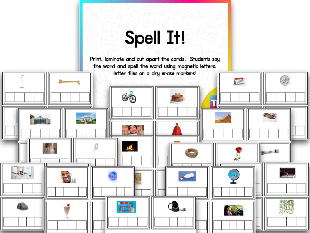 CVC-E Word Centers