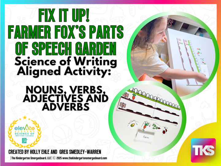 Fix It Up! Farmer Fox's Parts of Speech Garden Grammar & Writing