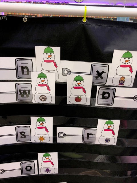 Smashing Snowmen! Letters and Sounds