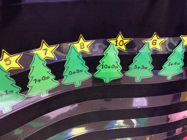 Christmas Tree Blackline Math and Literacy Centers