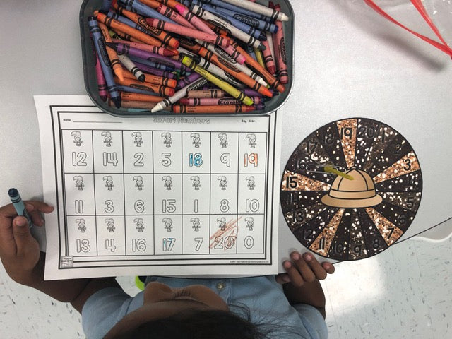 Safari Centers | 14 Literacy + 13 Math Centers | Year-Long, Hands-On, Low Prep