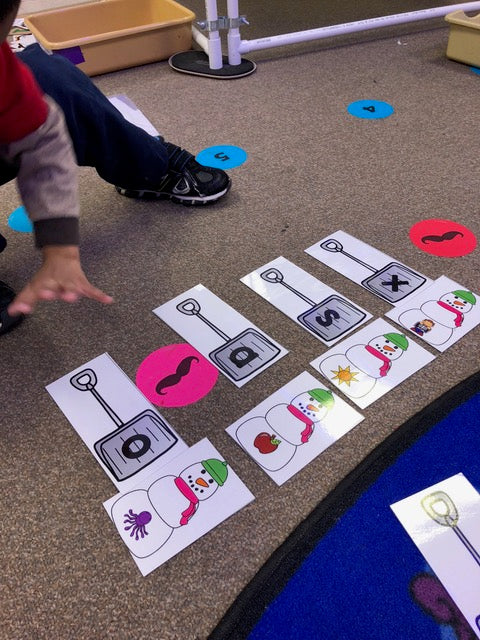 Smashing Snowmen! Letters and Sounds