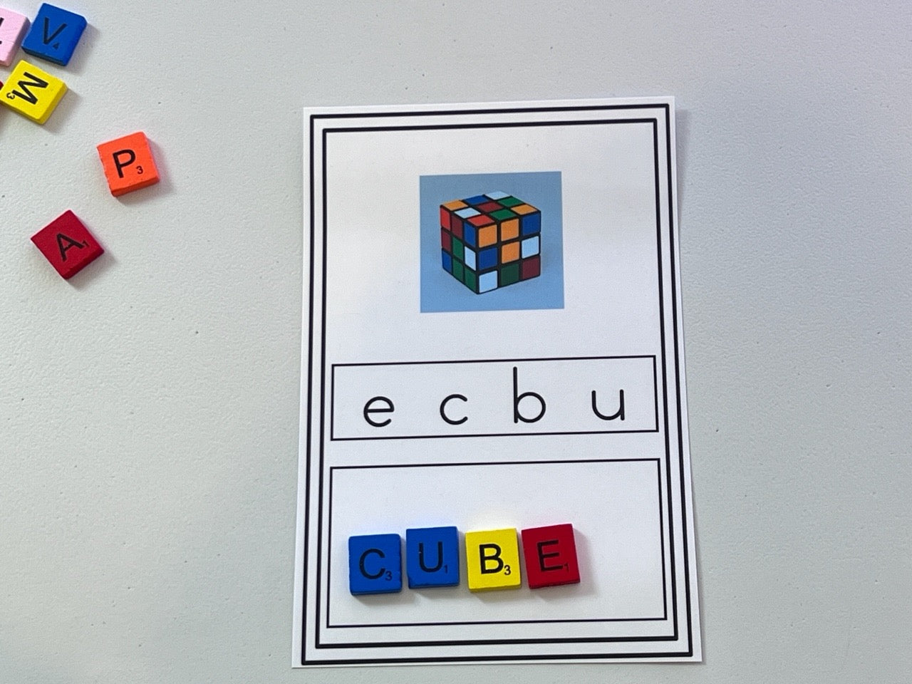 CVC-E Word Centers
