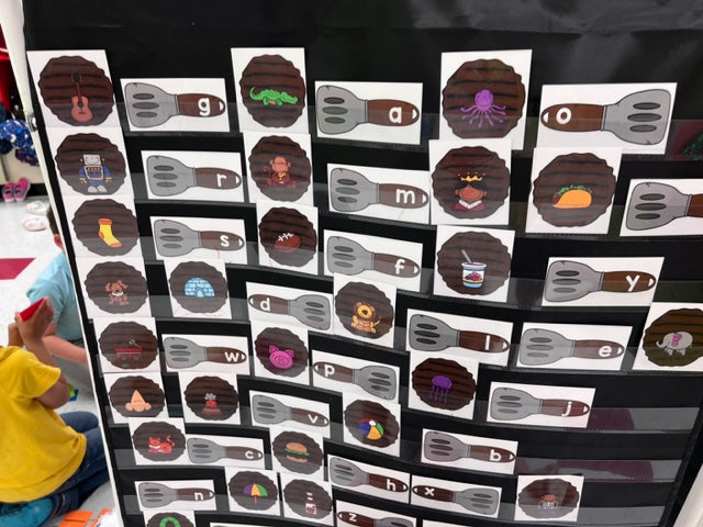 Flippin' Burgers! Letters and Sounds