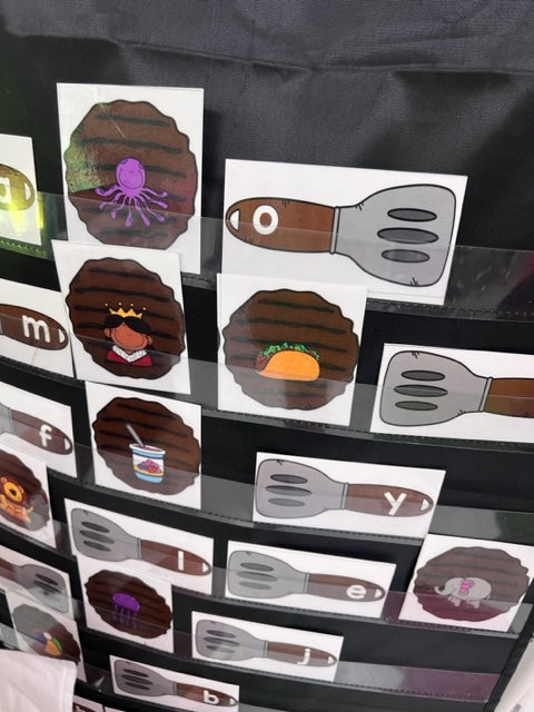 Flippin' Burgers! Letters and Sounds