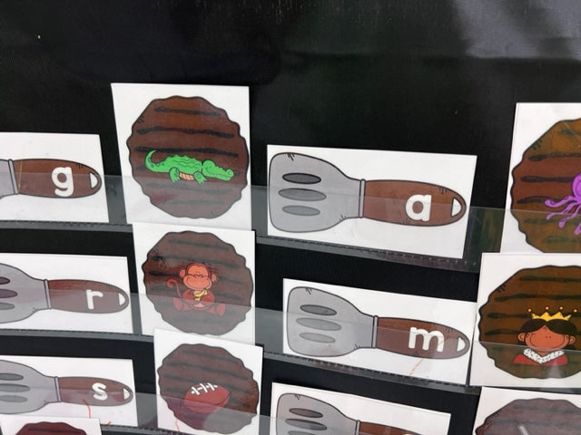 Flippin' Burgers! Letters and Sounds