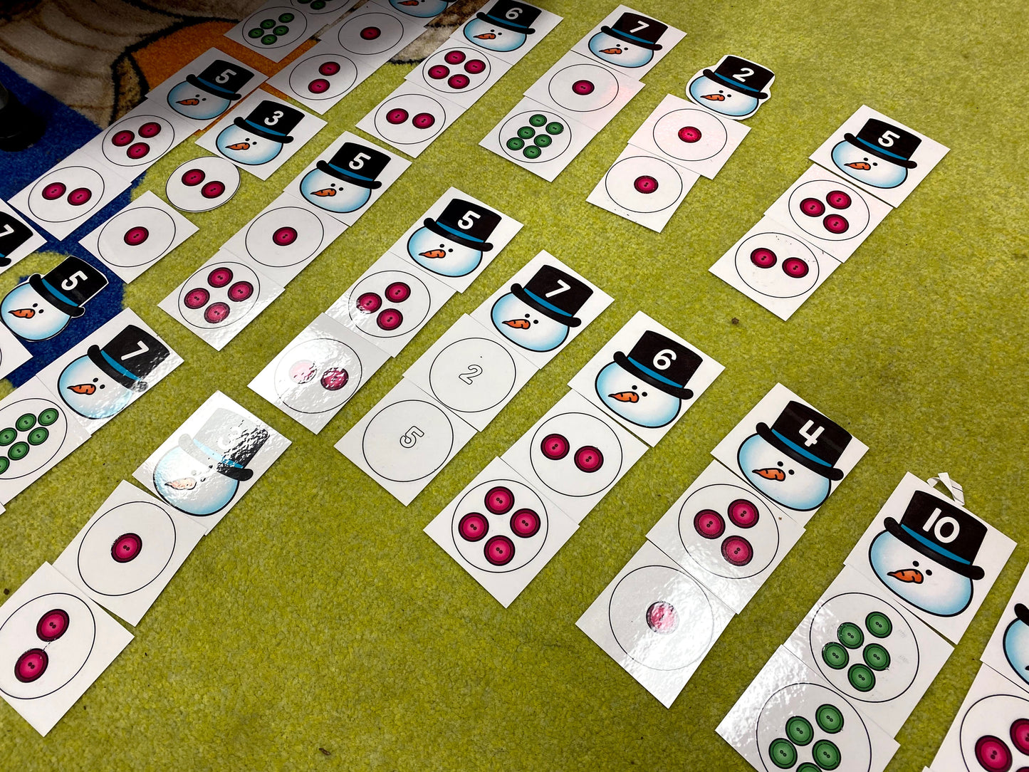 Snowman Math Stack - Add & Subtract