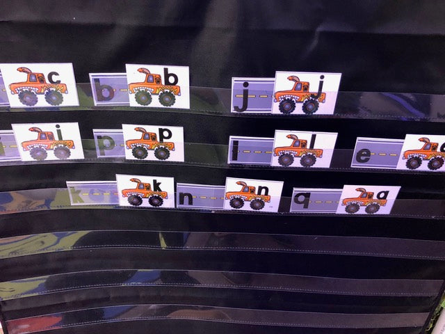 Monster Truck Letters & Sounds