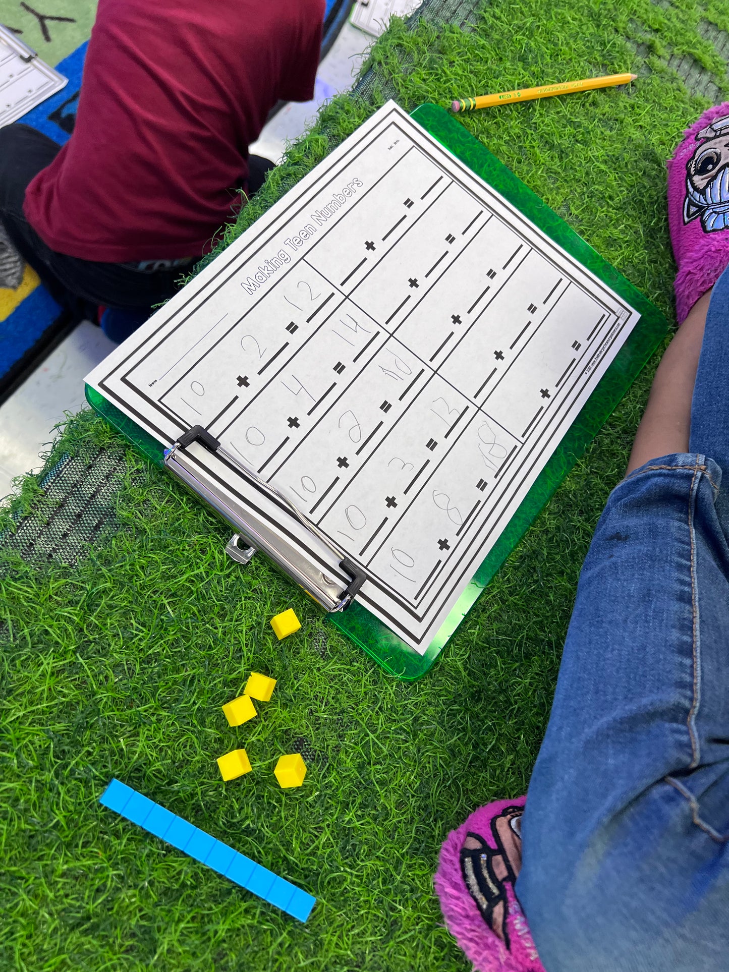 Math It Up! Teen Numbers