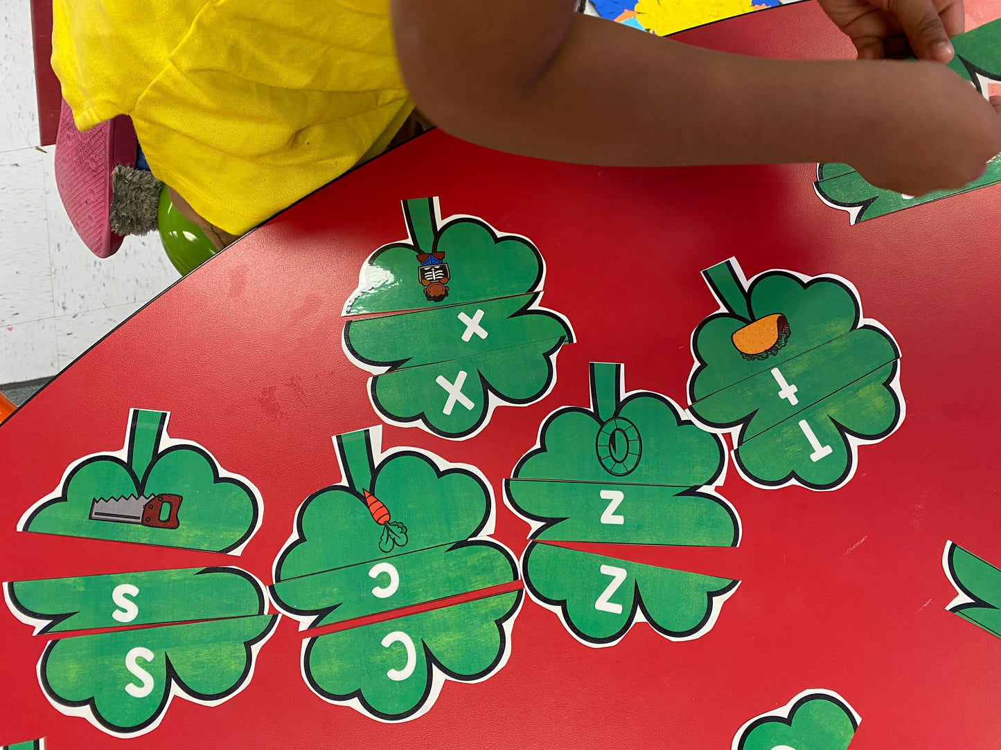 Shamrock Letters & Sounds Puzzles
