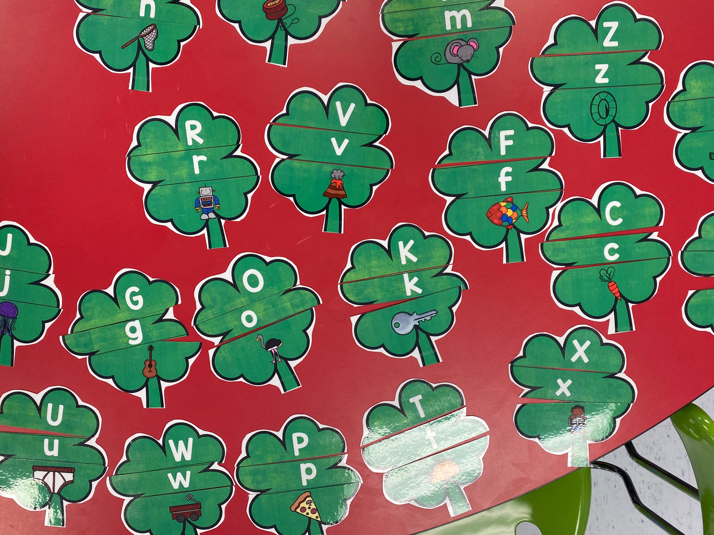 Shamrock Letters & Sounds Puzzles