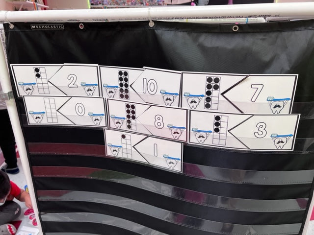Teeth! Math and Literacy Centers