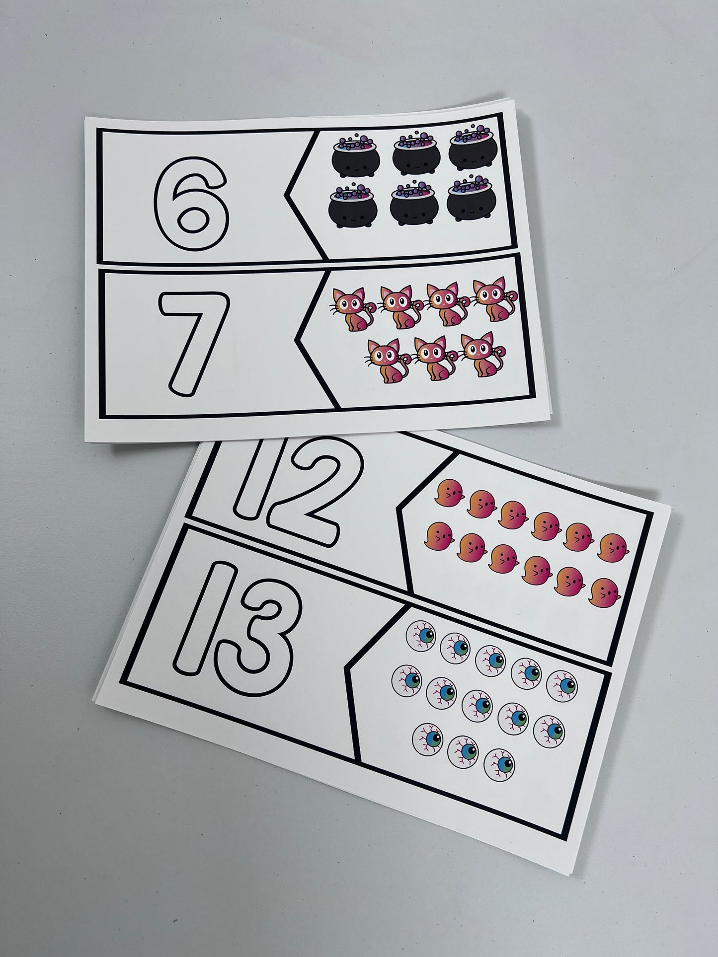 October Centers for Kindergarten | 13 Halloween Math & Literacy Games