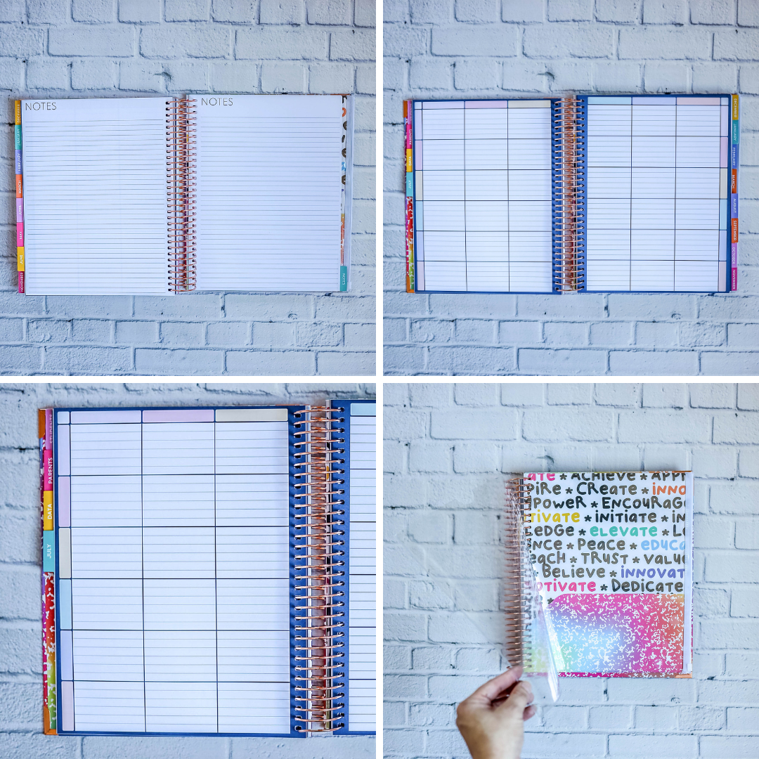 2025 - 2026 Dot Dot Plan A Lot Teacher Planner by BERTEAU & Co.