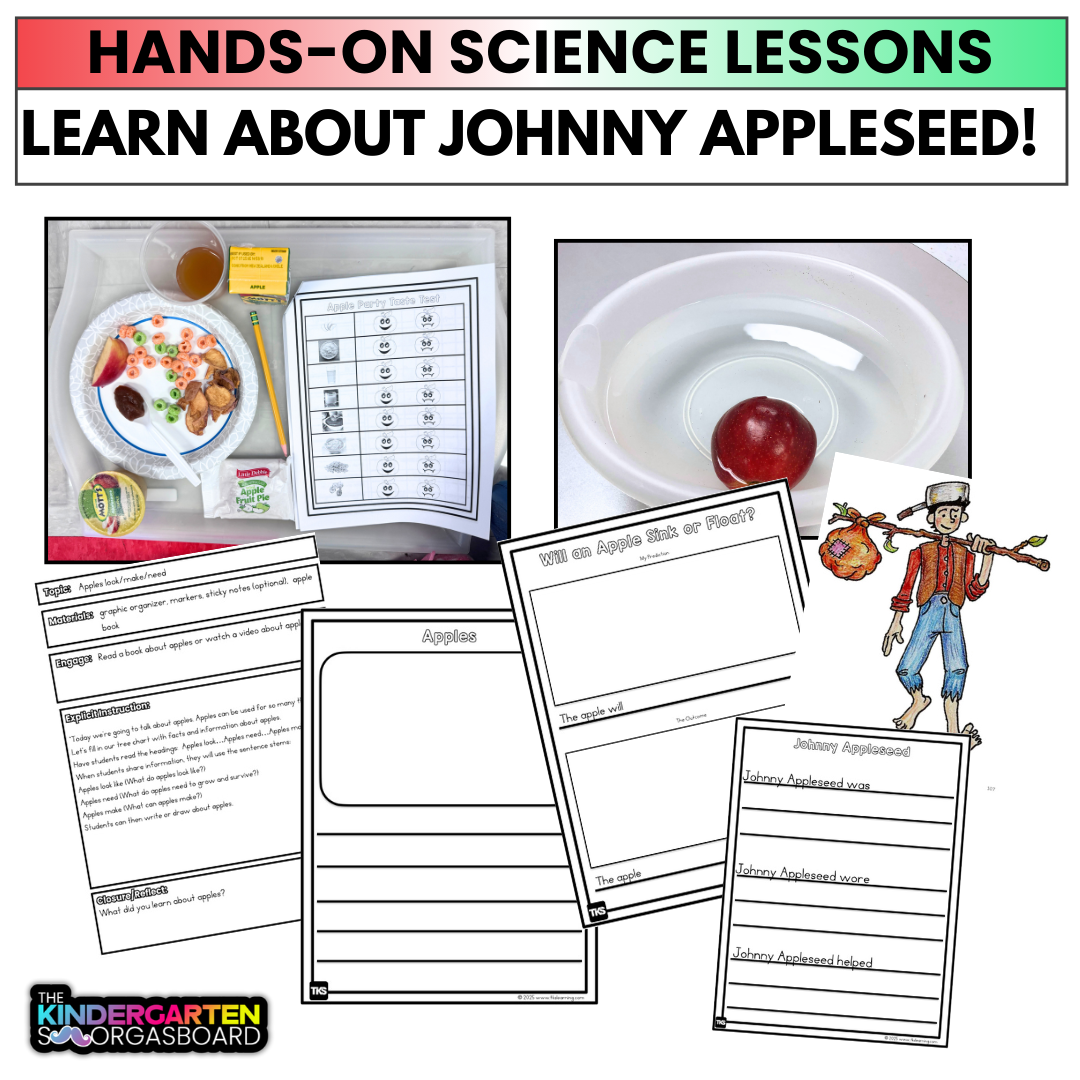 All About Apples And Johnny Appleseed!
