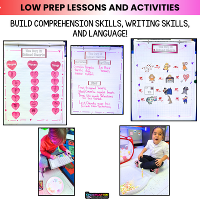 Valentine's Day Activities: The Day it Rained Hearts - Reading Comprehension