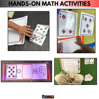 Math Playing Card Games: 13 Hands-On Math Activities Using Playing Cards