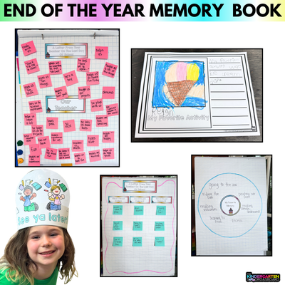 A Letter From Your Teacher On The Last Day of School-End Of The Year Memory Book