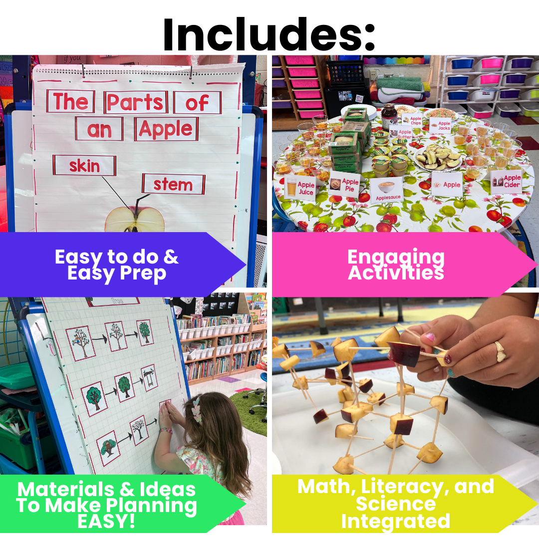 Apples Literacy And Science Bundle