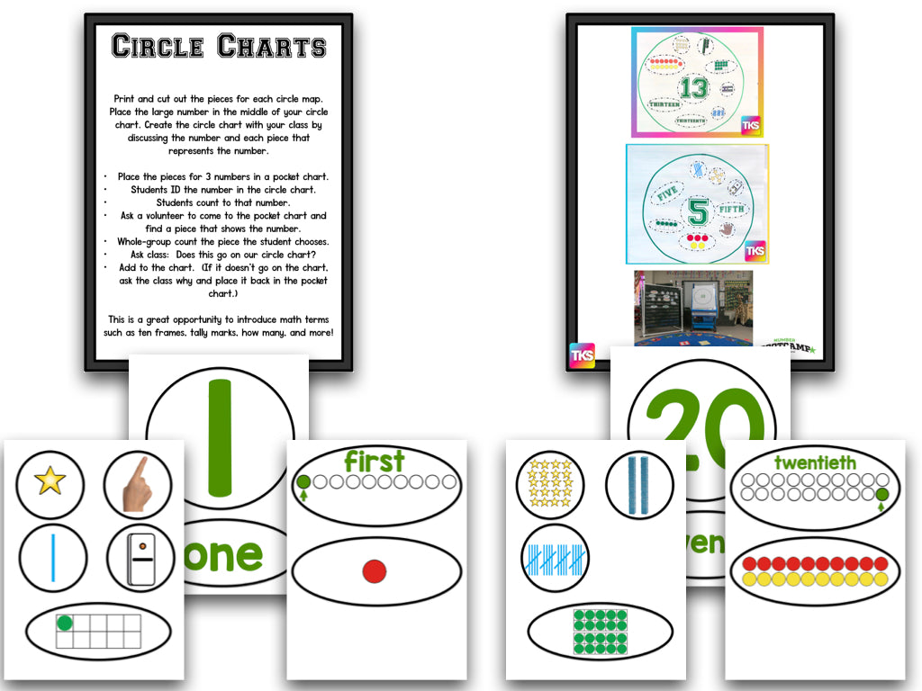 Number Bootcamp: Numbers and Counting 1-20 (No Theme)