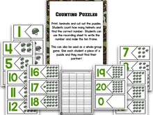 Number Bootcamp: Numbers and Counting 1-20 (Army Theme)