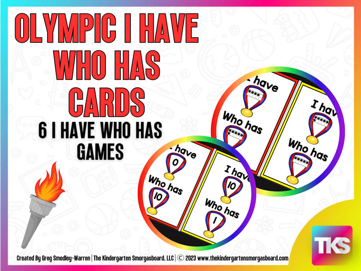 Olympic-Themed I Have, Who Has? Games