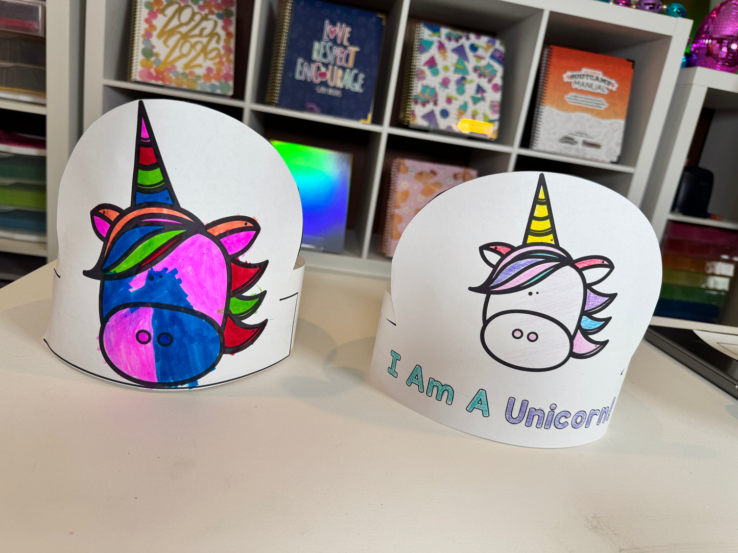Thelma The Unicorn l Read Aloud Activities l Comprehension Lessons l Hats