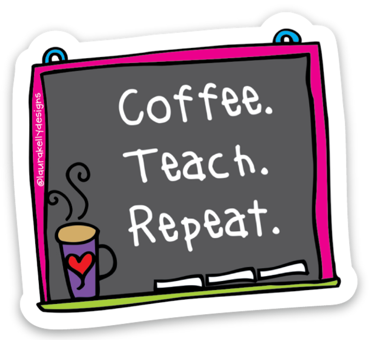 Teacher Sticker Set by Laura Kelly