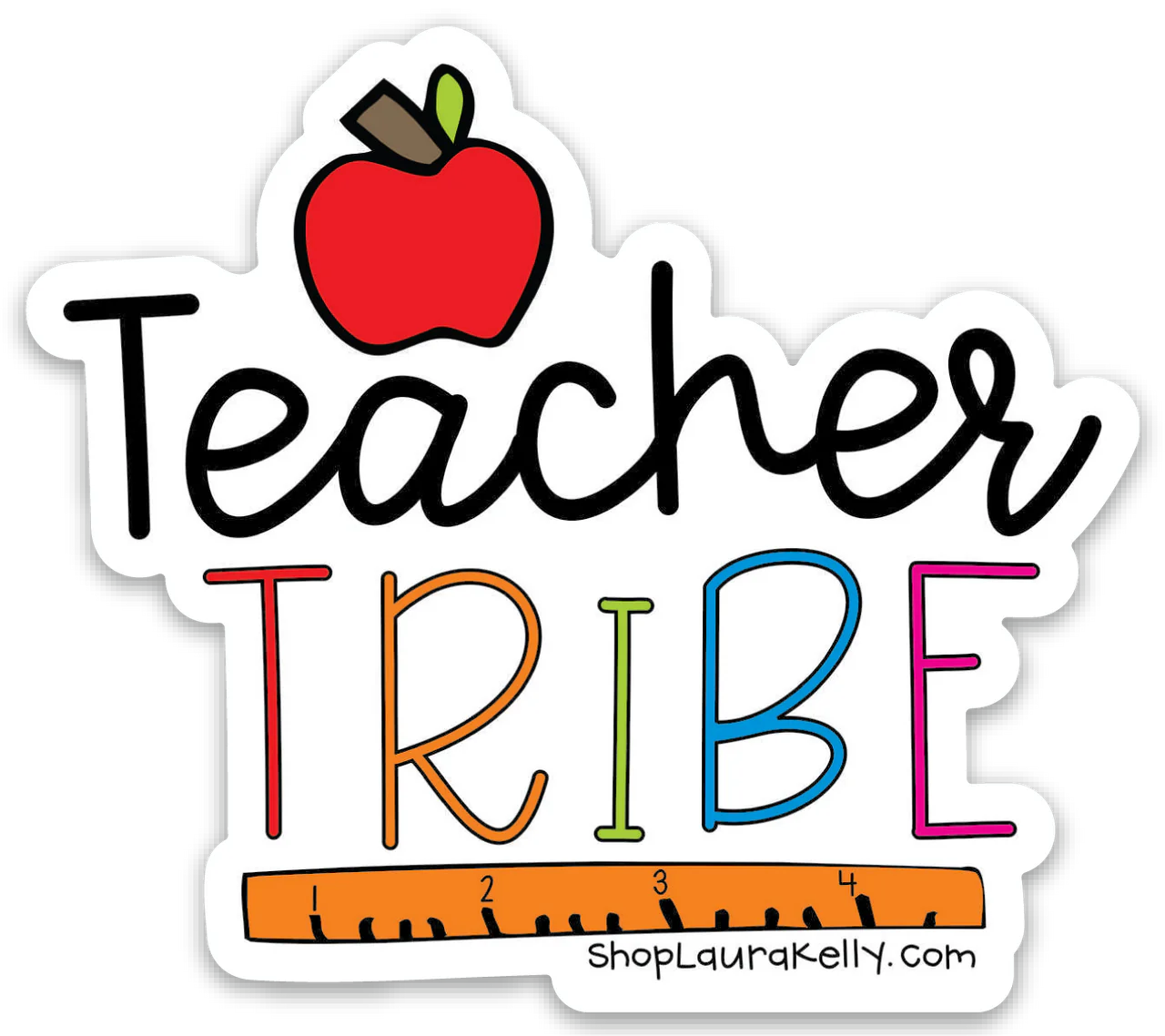 Teacher Sticker Set by Laura Kelly